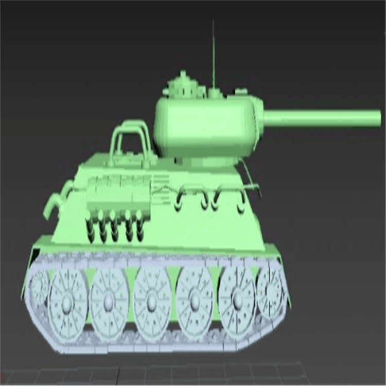 修文充气军用坦克模型